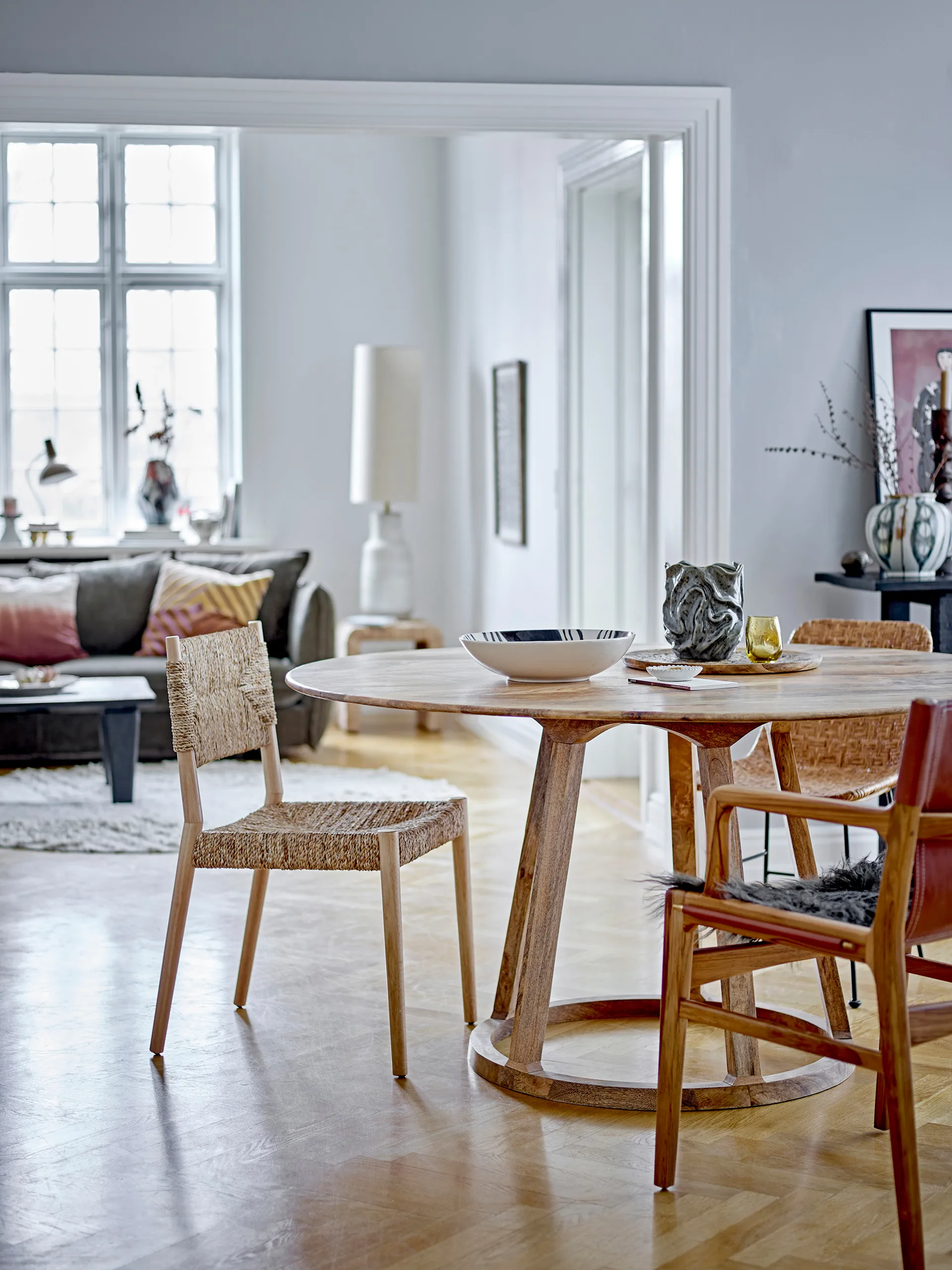 Avalon matbord Ø145 cm, Mangoträ Bloomingville