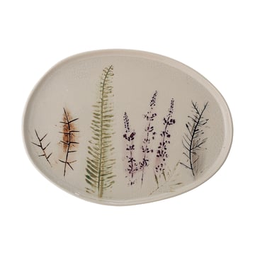 Läs mer om Bloomingville Bea serveringsfat 26x34,5 cm Natur