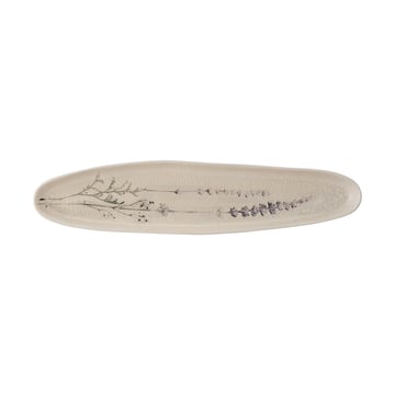 Läs mer om Bloomingville Bea serveringsfat 8x35,5 cm Natur