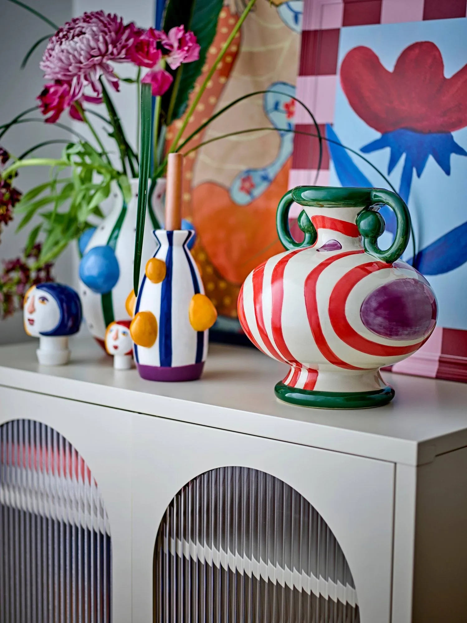 Betiva vas, Multi Stoneware Bloomingville