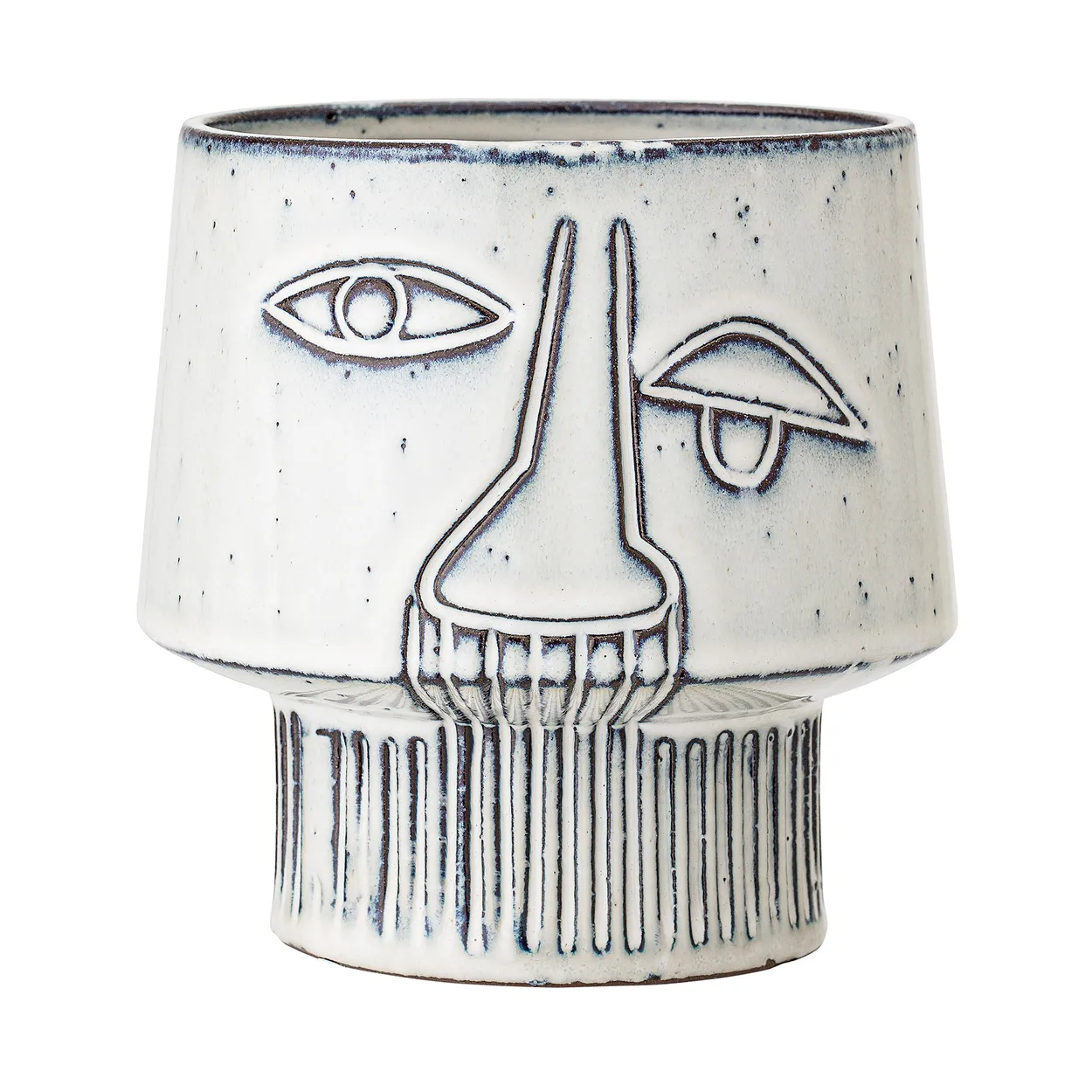 Bloomingville Bloomingville blomkruka på fot Ø15 cm Grå