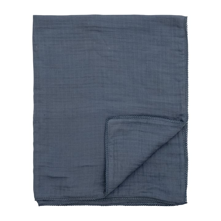 Bloomingville Muslin filt 80x100 cm - Blå - Bloomingville