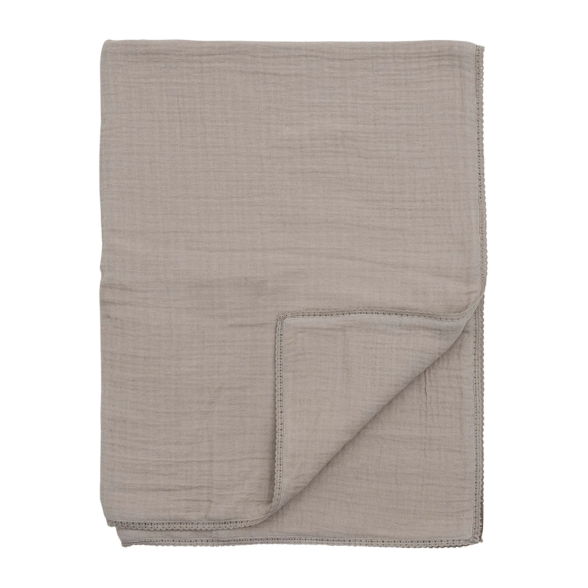 Bloomingville Muslin filt 80x100 cm, Natur Bloomingville