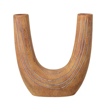 Bloomingville vas terrakotta 26 cm - Brun - Bloomingville