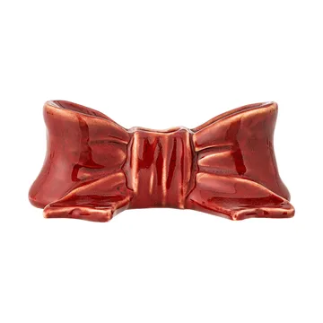 Bow ljusstake - Röd, 11,5 cm - Bloomingville