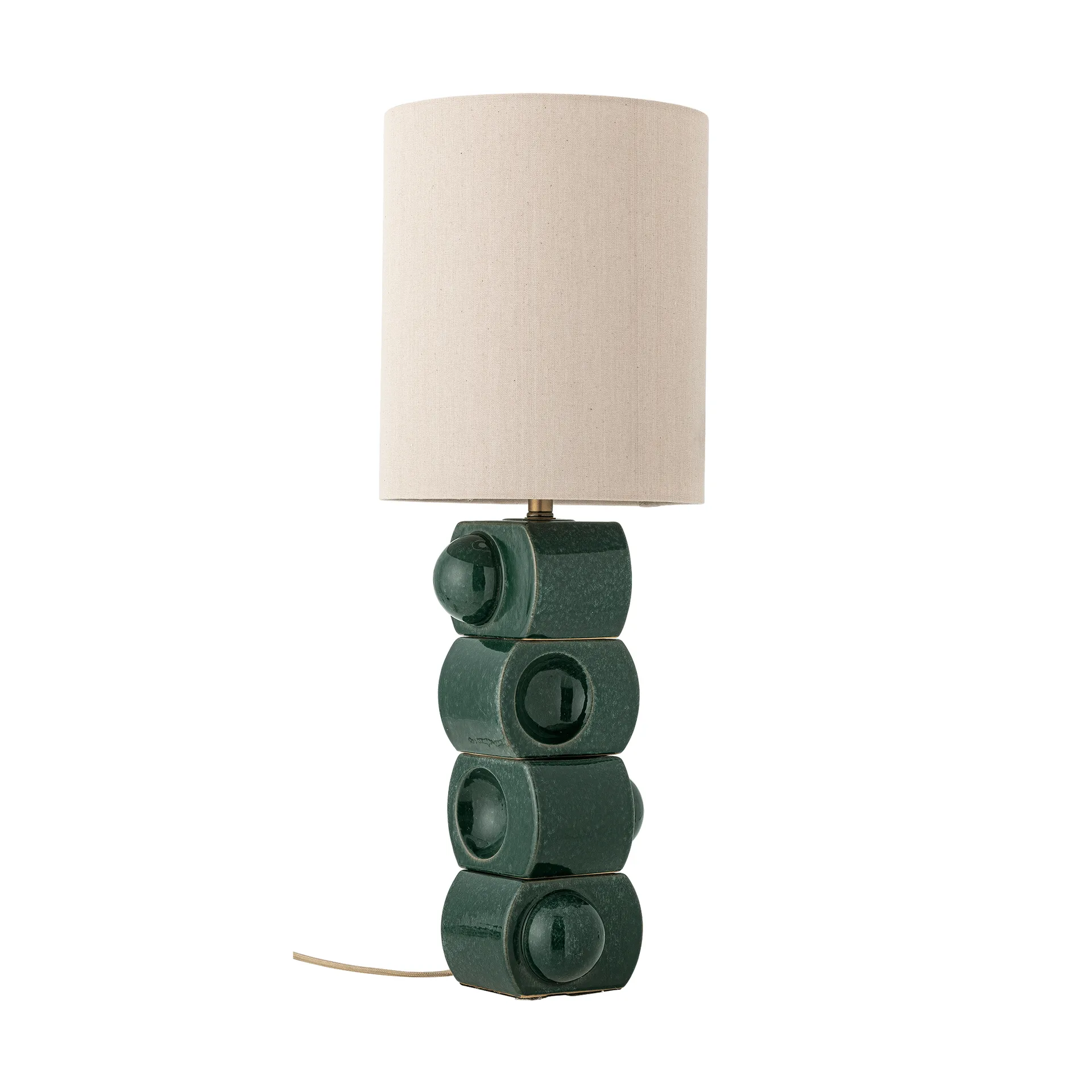 Brady bordslampa, Green, Ø25 cm Bloomingville