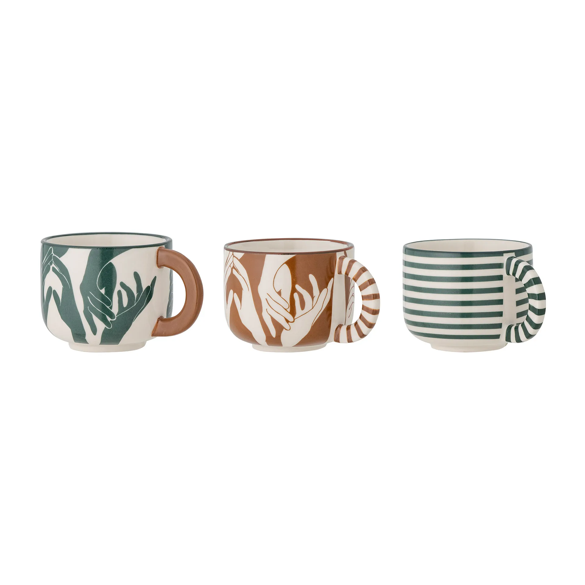 Carim kopp 6,5 cm 3 delar, Multi Bloomingville