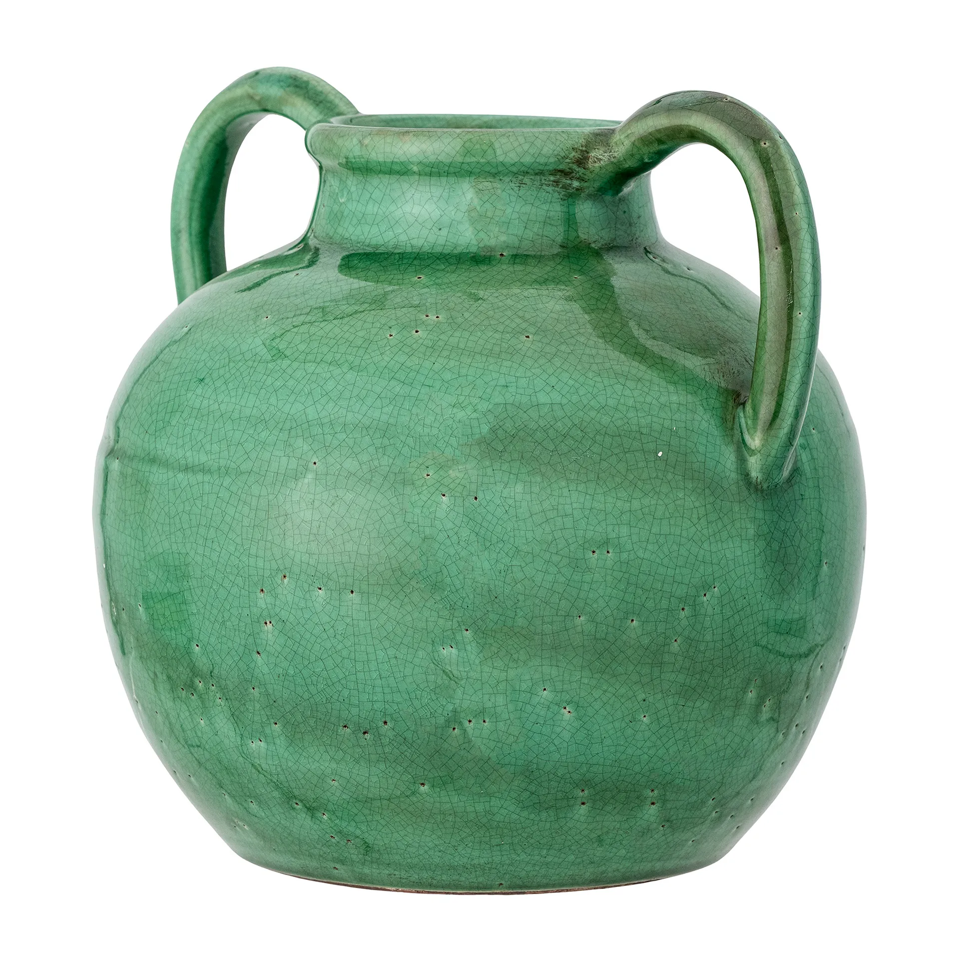 Cham Deco vas 25,5 cm, Grön terrakotta Bloomingville