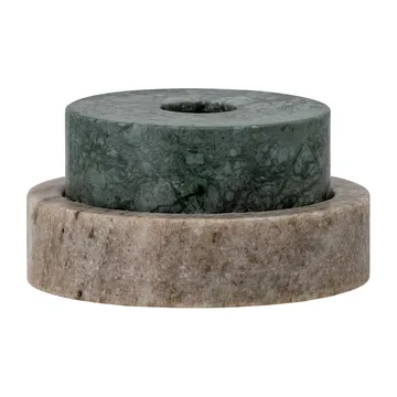 Dalin ljusstake Ø10 cm - Grön marmor - Bloomingville