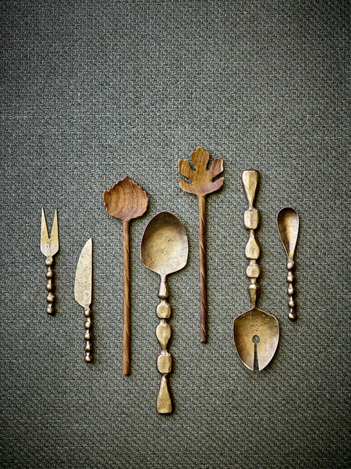 Edi salladsbestick 2-delar, Mässing Bloomingville