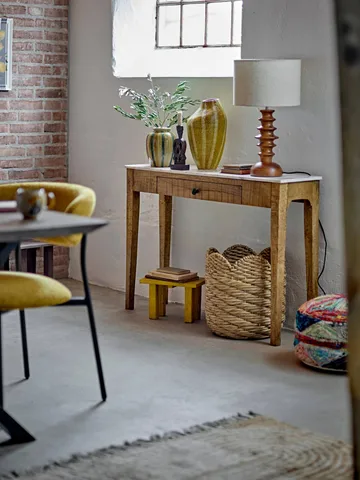 Elinora bordslampa - Brown, Ø30 cm - Bloomingville