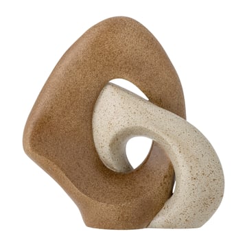Läs mer om Bloomingville Esad dekoration 21,5 cm Beige-brun
