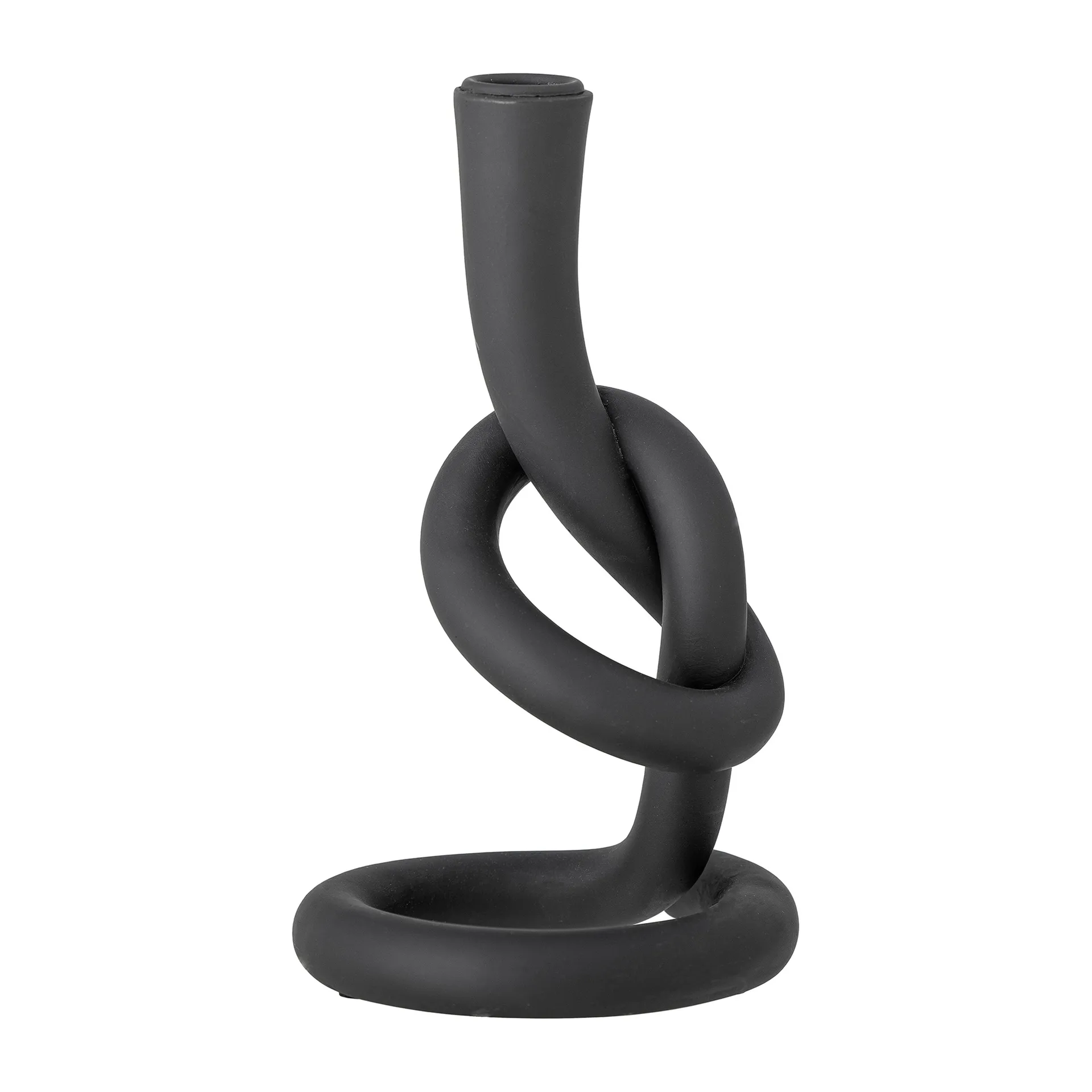 Flikka ljusstake 21,5 cm, Svart Bloomingville