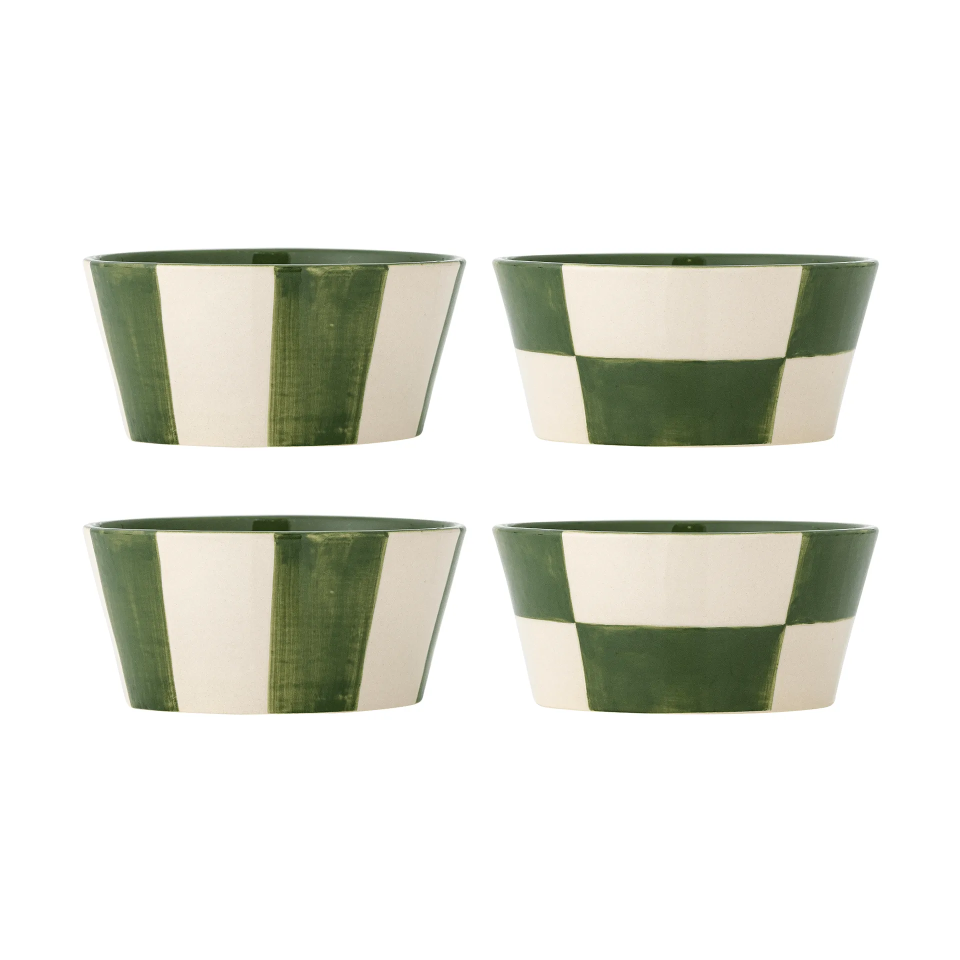 Bloomingville Floki sk&aring;l Green, 4 delar
