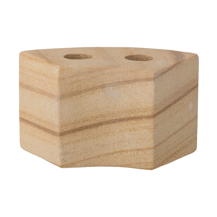 Florida ljusstake 14,5x8x7,5 cm - Natural sandstone - Bloomingville