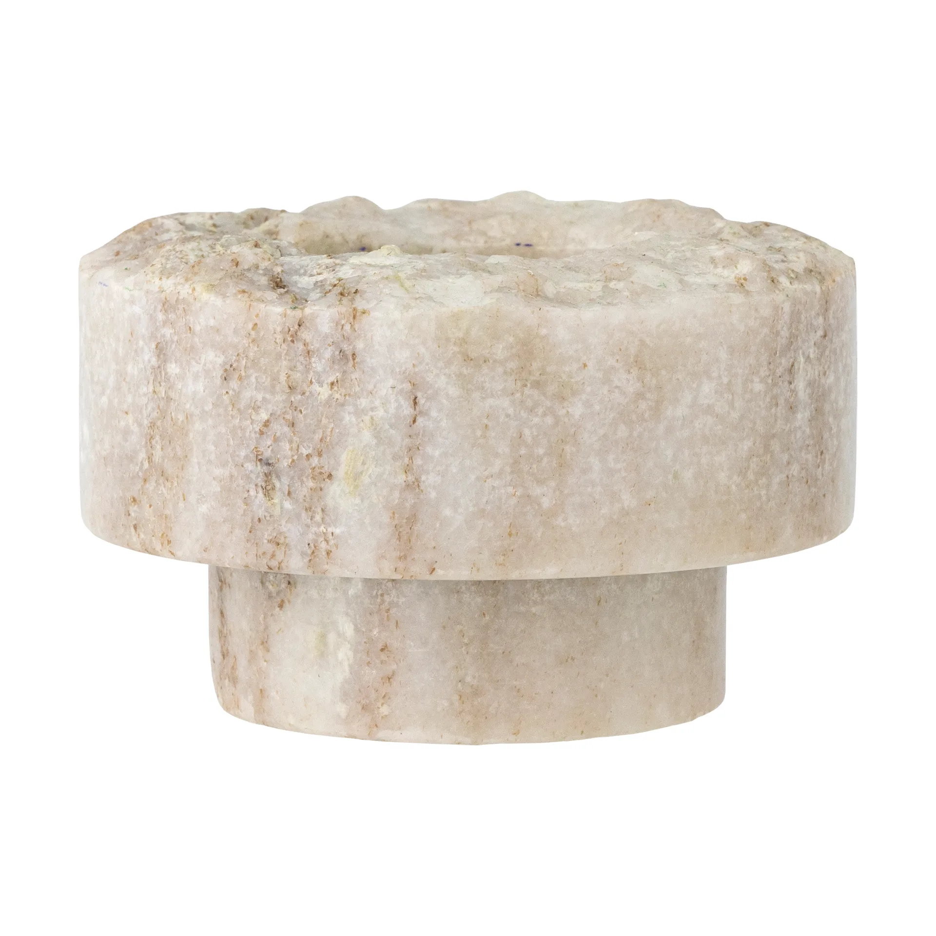 Forli ljuslykta Ø9 cm, Marmor Bloomingville