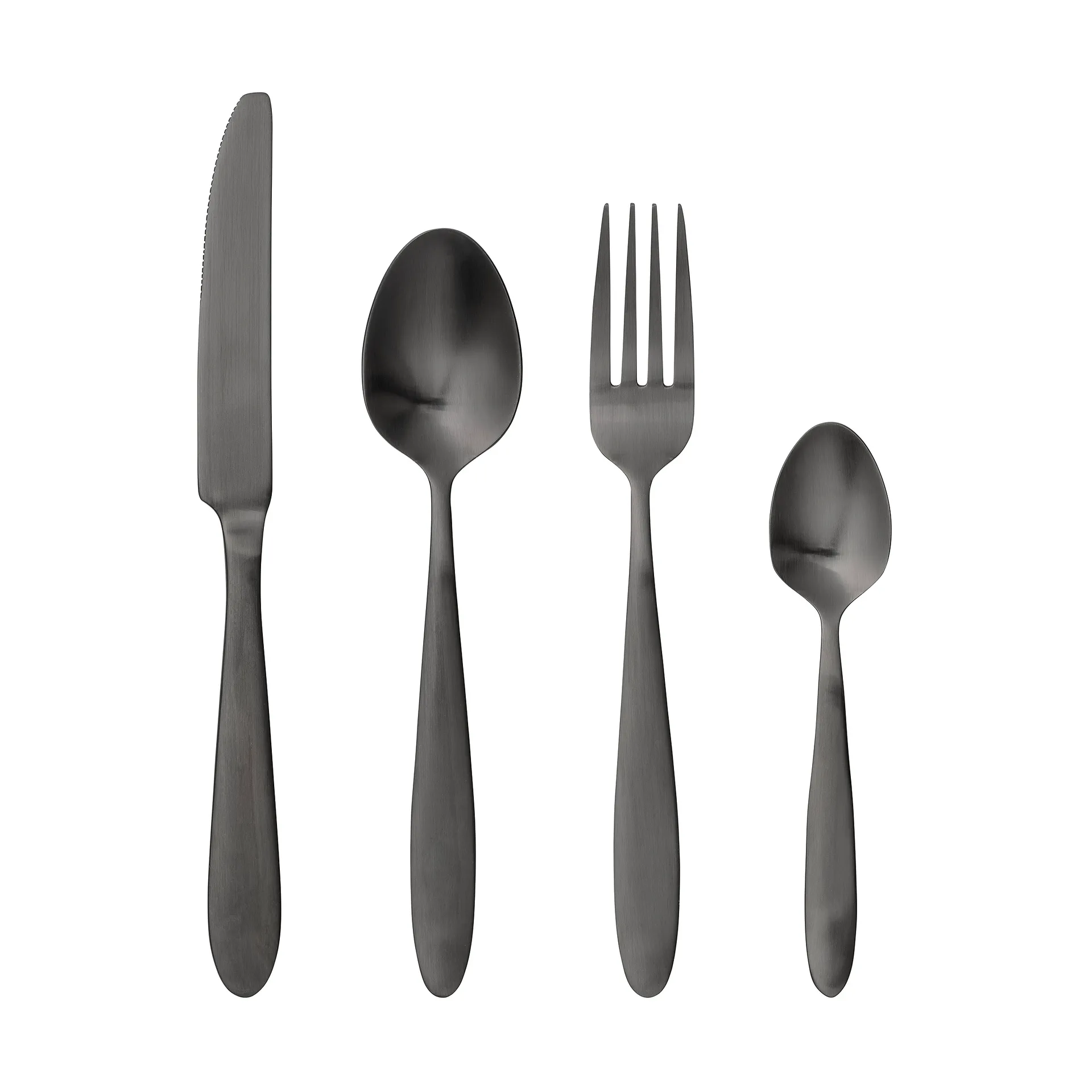 Frea bestickset 4 delar, Svart Bloomingville
