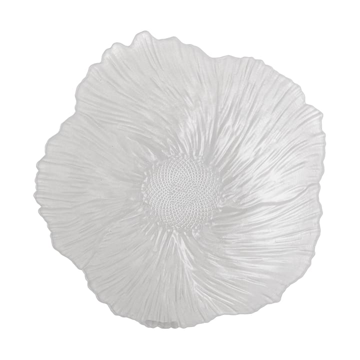 Iani skål glas Ø26 cm, Vit Bloomingville
