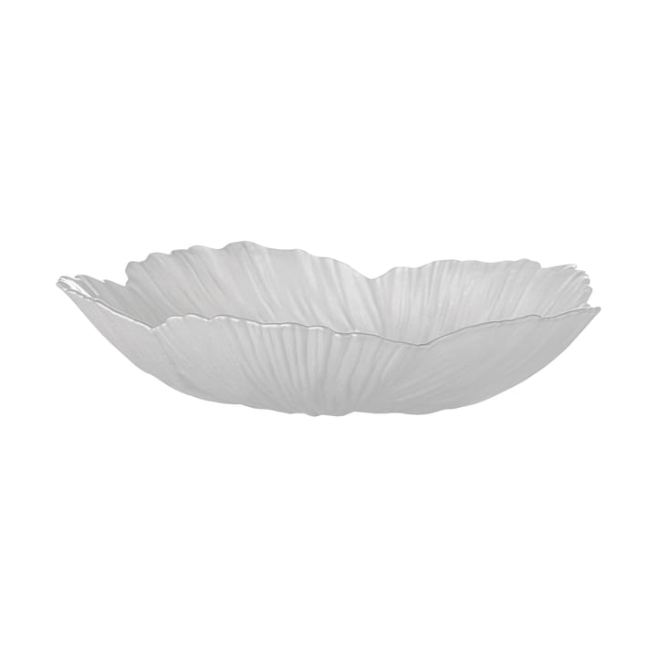 Iani skål glas Ø26 cm, Vit Bloomingville