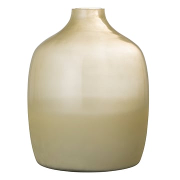 Läs mer om Bloomingville Idima glasvas 30 cm Gul