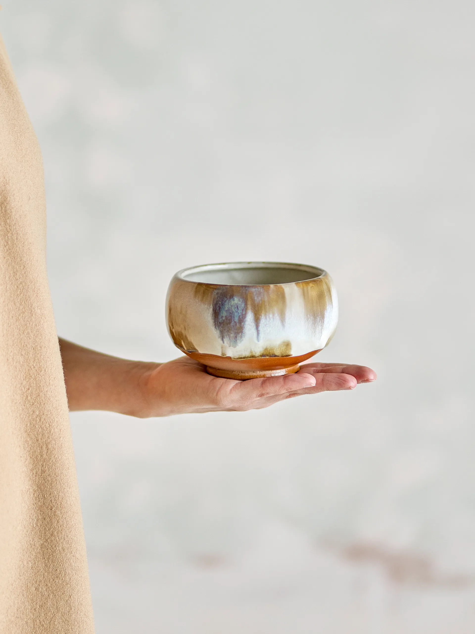 Jade skål 4-pack Ø12 cm, Natur Bloomingville