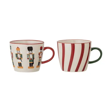 Jolly mugg 2-pack - Multi, 30 cl - Bloomingville