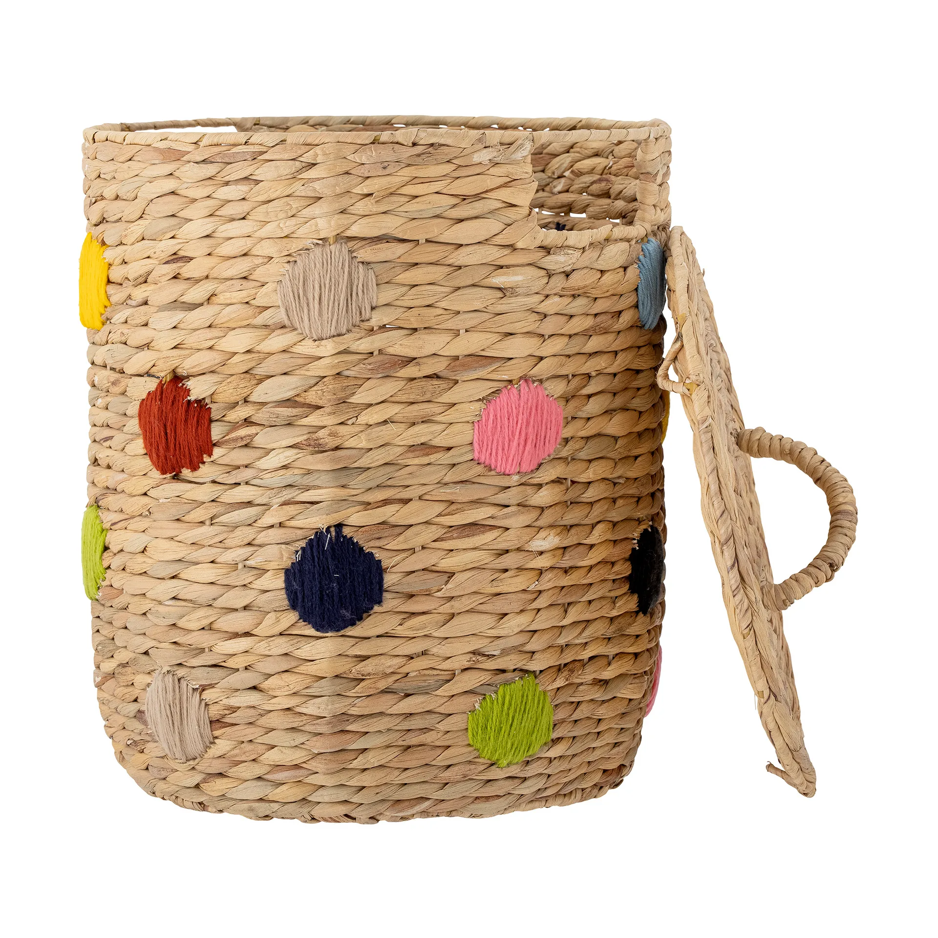 Jooha förvaringskorg med lock, Natur-multi Bloomingville