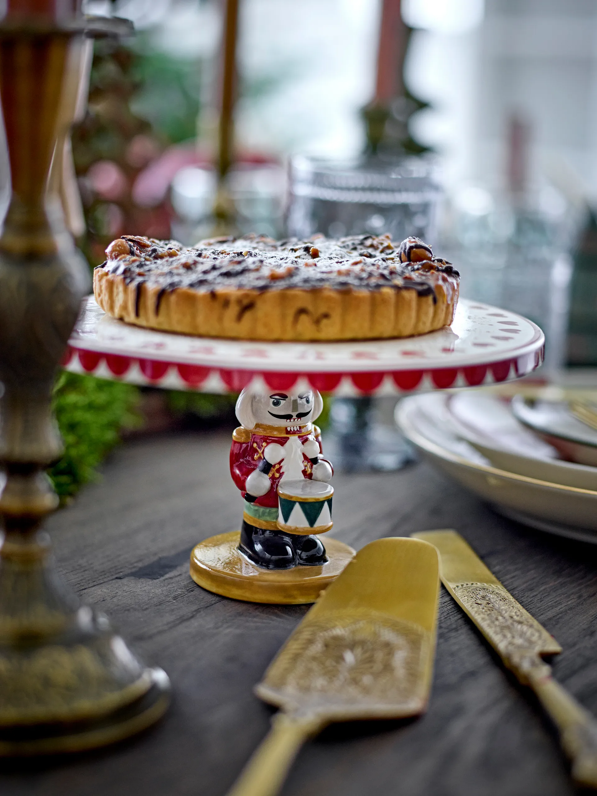 Kalima tårtbestick 2 delar, Mässing Bloomingville