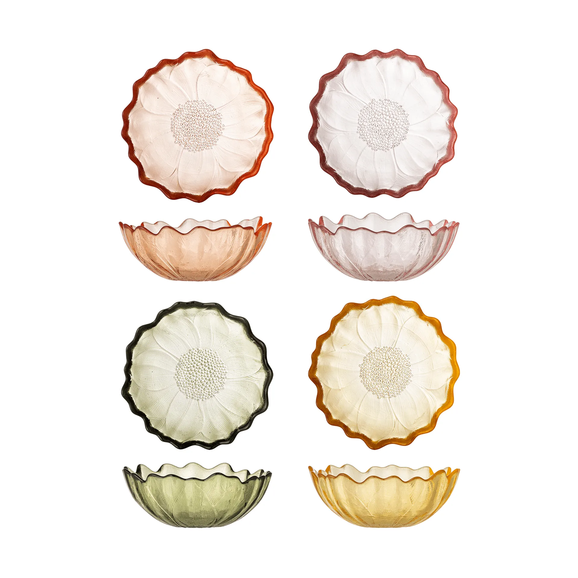 Bloomingville Kana sk&aring;l Multi, 4 delar