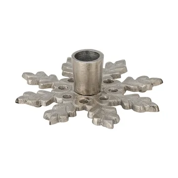 Kashi ljusstake - Silver, Ø13,5 cm - Bloomingville