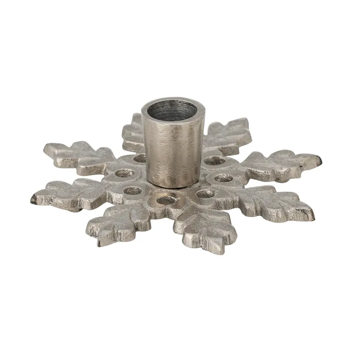 Kashi ljusstake - Silver, Ø13,5 cm - Bloomingville