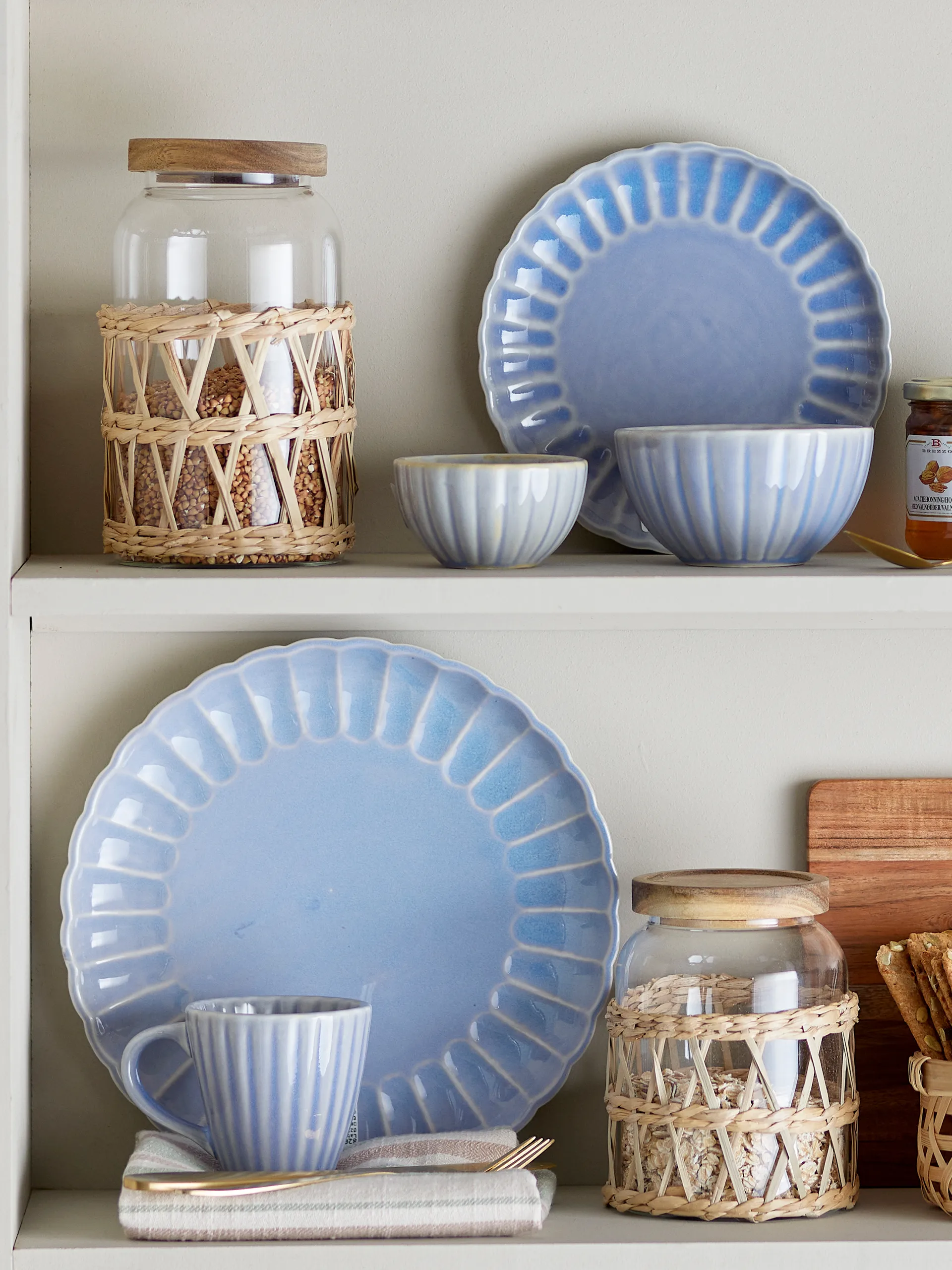 Latina tallrik Ø27 cm, Light blue Bloomingville