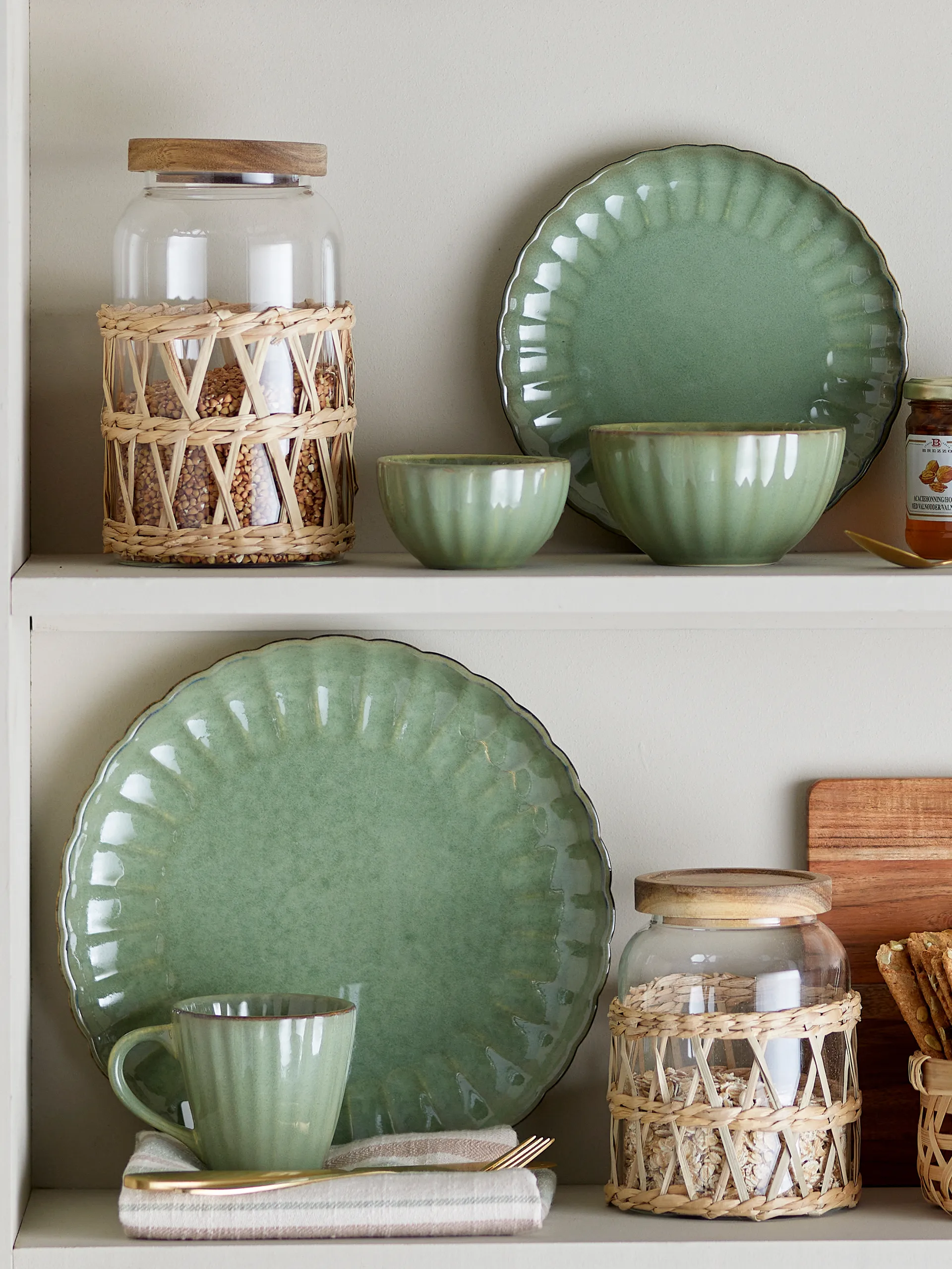 Latina tallrik Ø27 cm, Light green Bloomingville