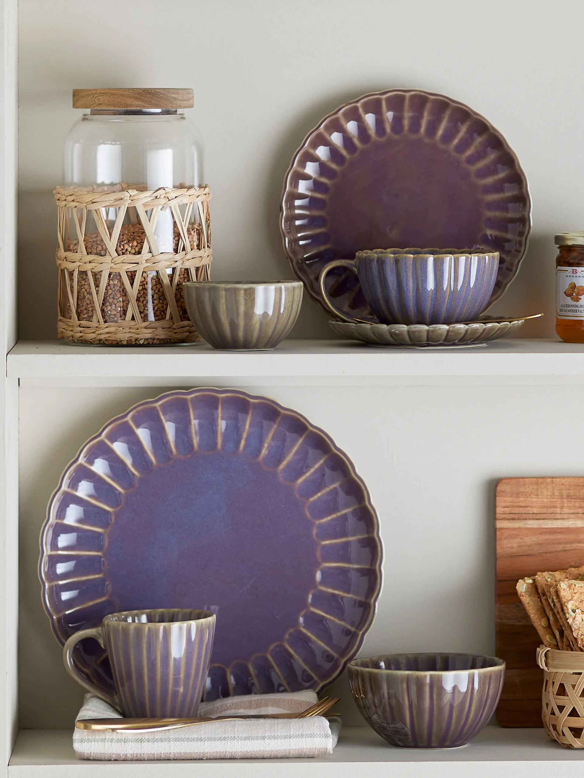 Latina tallrik Ø27 cm, Purple Bloomingville