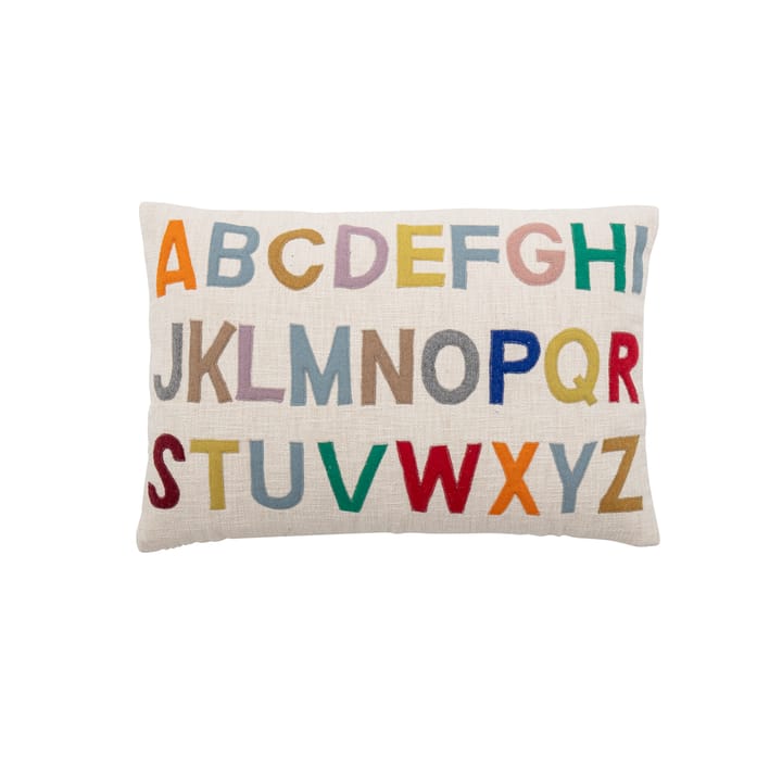 Lexi kudde alfabetet 40x60 cm, White-multi Bloomingville