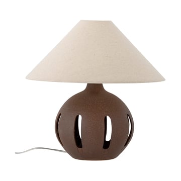 Läs mer om Bloomingville Liana bordslampa Ø40,5x40,5 cm Brown