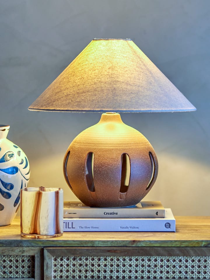 Liana bordslampa Ø40,5x40,5 cm, Brown Bloomingville