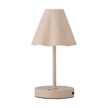 Läs mer om Bloomingville Lianna portabel bordslampa 28 cm Nature