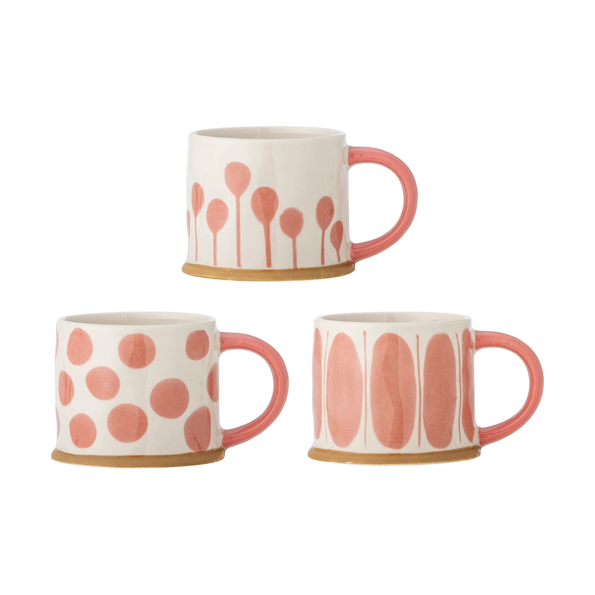 Linora mugg 45 cl 3-pack, Rose Bloomingville
