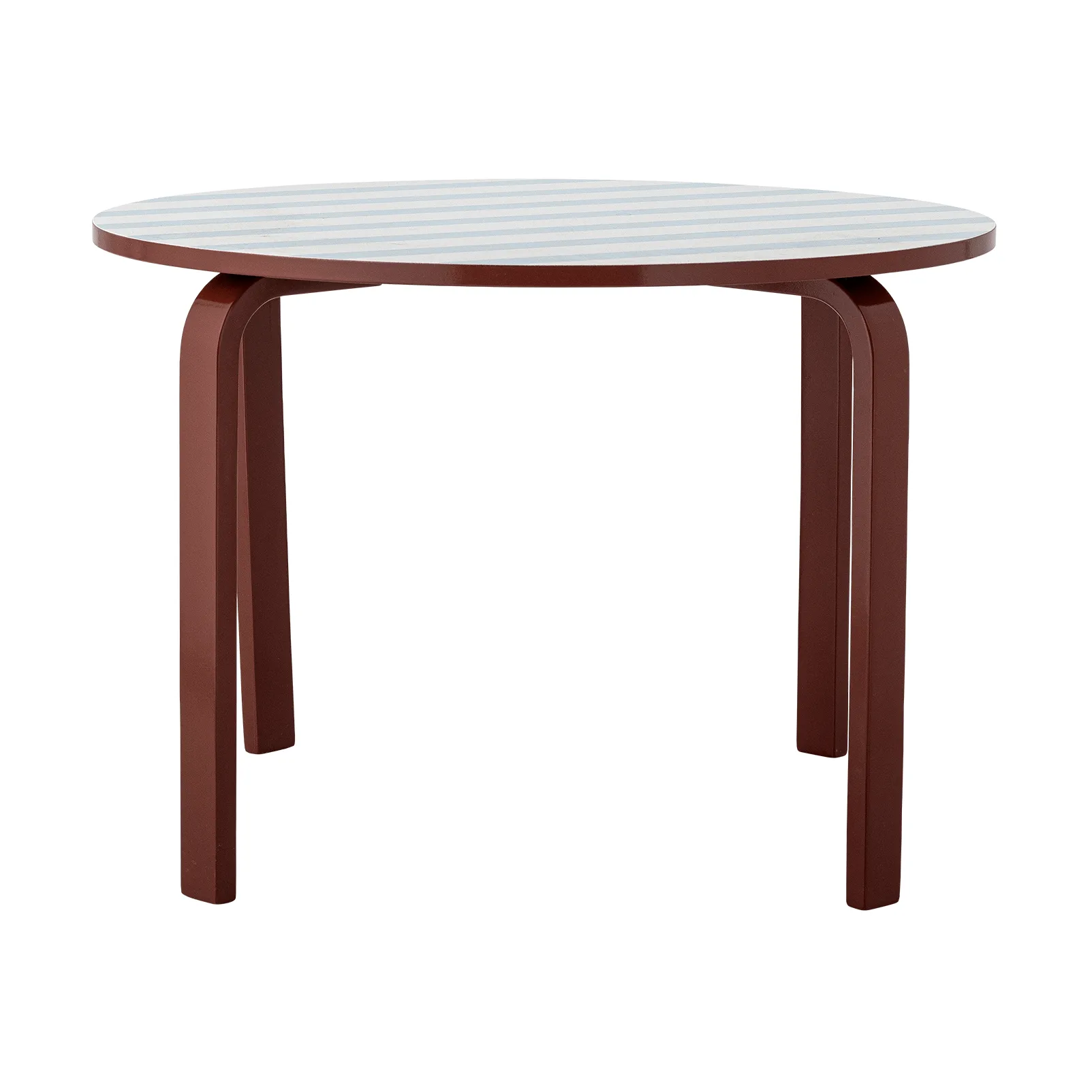 Liova bord, Blå-vit, Ø65 cm Bloomingville