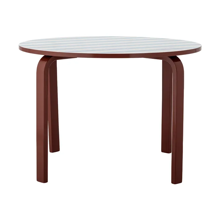 Liova bord - Blå-vit, Ø65 cm - Bloomingville