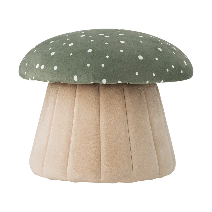 Lue sittpuff Ø37x30 cm - Blå - Bloomingville
