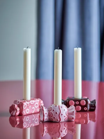 Maiano ljusstake - Rose, 3 delar, 12 cm - Bloomingville