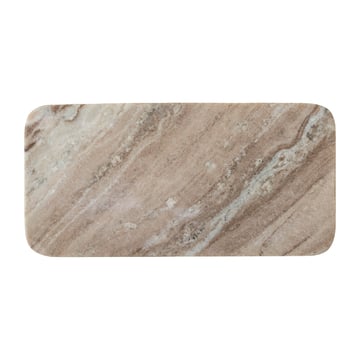 Bloomingville Manuela bricka marmor 15×30,5 cm Brun
