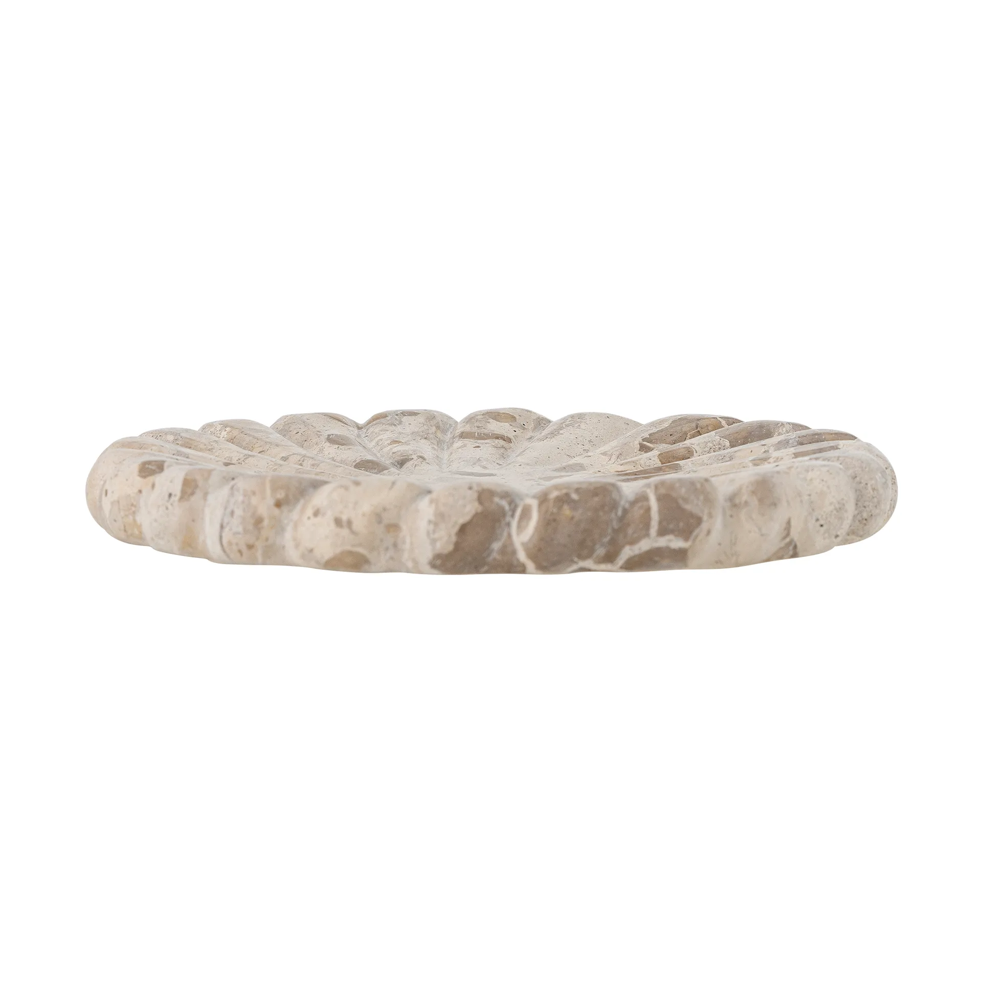Marlie bricka marmor Ø22,5 cm, Natur Bloomingville