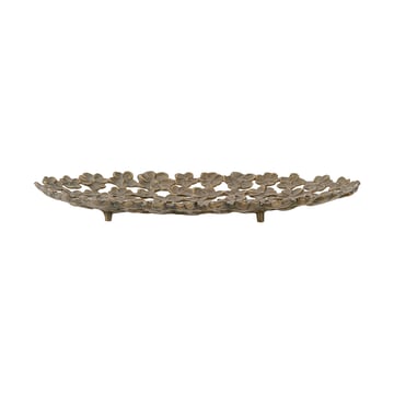 Läs mer om Bloomingville Micha dekorationsbricka 25x43,5 cm Guld