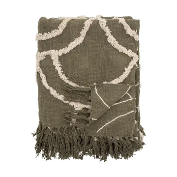 Mirfield pläd 125x150 cm - Green - Bloomingville