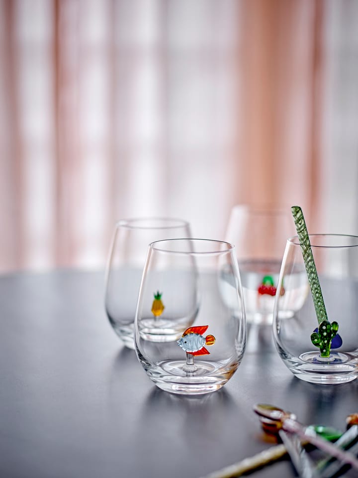 Misa dricksglas 56 cl, Clear-cherry Bloomingville