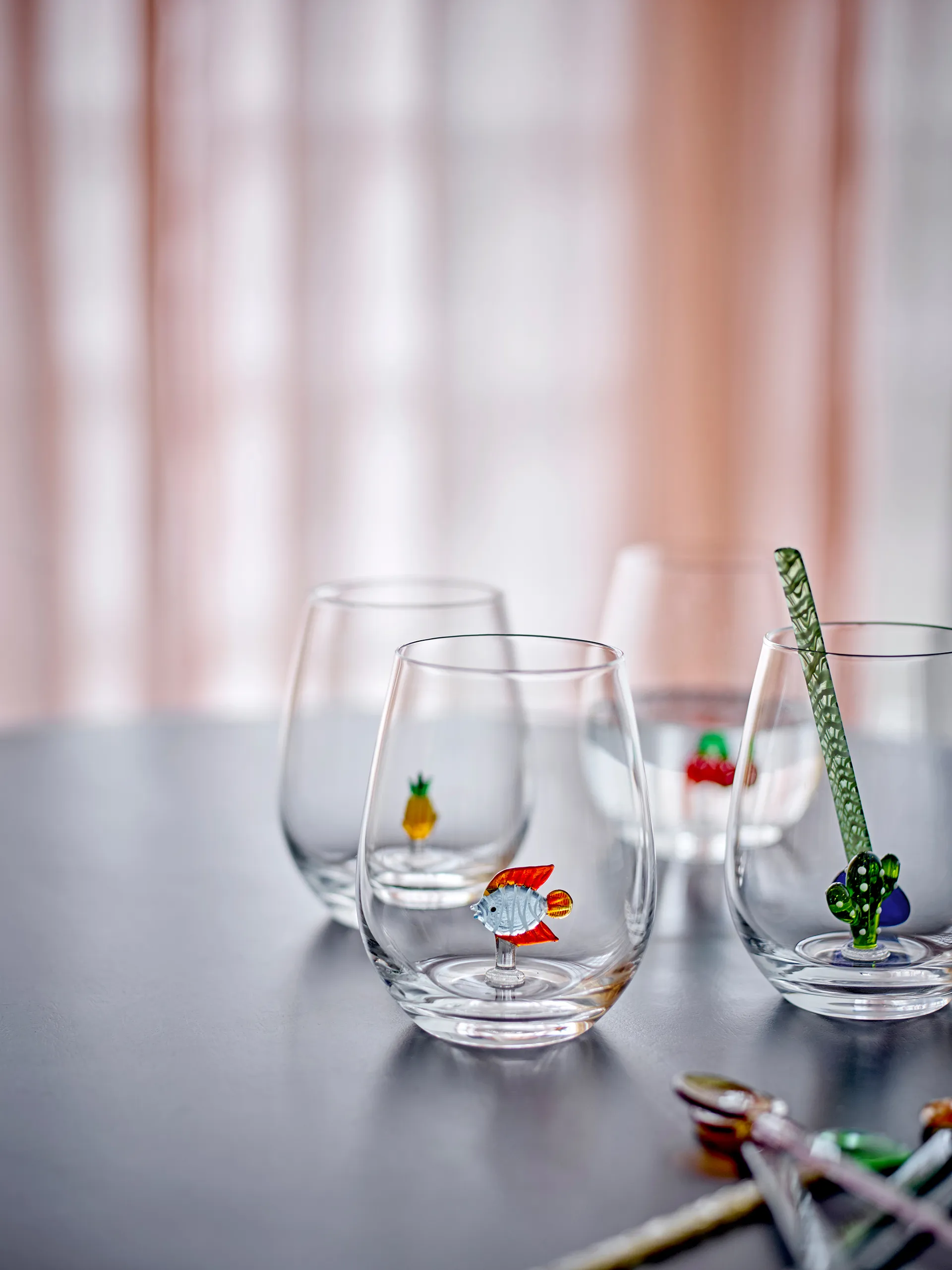 Misa dricksglas 56 cl, Clear-pineapple Bloomingville