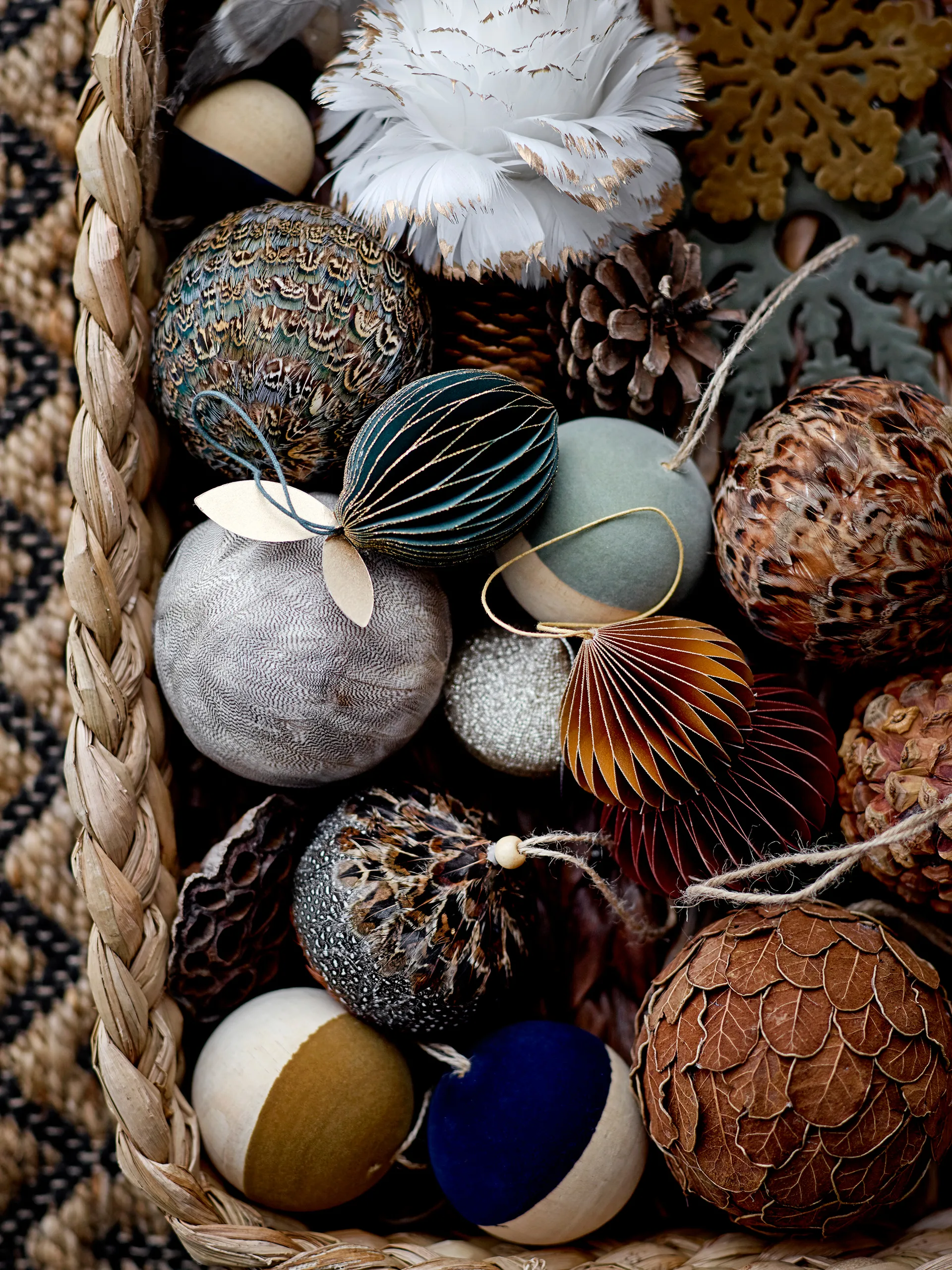 Misba julkula Ø9 cm 4 delar, Multi Bloomingville